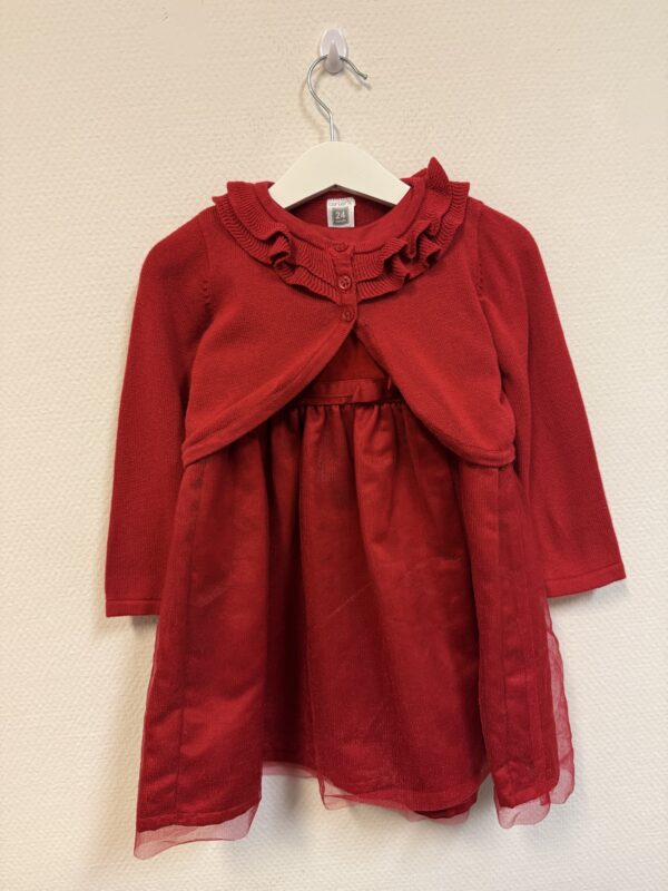 Carter’s -juhlamekko+bolero 92cm